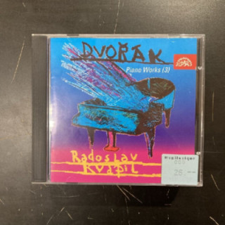 Radoslav Kvapil - Dvorak: Piano Works (3) CD (M-/M-) -klassinen-