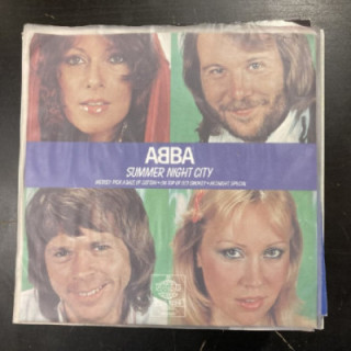 ABBA - Summer Night City 7'' (VG+-M-/M-) -pop-