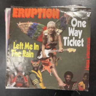 Eruption - One Way Ticket / Let Me In The Rain 7'' (VG+/VG+) -disco-
