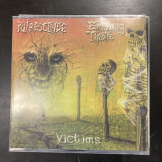 Putrescence - Embalming Theatre - Victims 7'' (VG+/VG+) -grindcore-