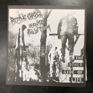 Rotting Christ / Sound Pollution - The Other Side Of Life (GRE/2010) 7'' (M-/M-) -grindcore-