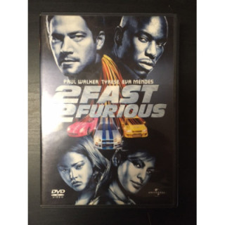 2 Fast 2 Furious DVD (M-/M-) -toiminta-