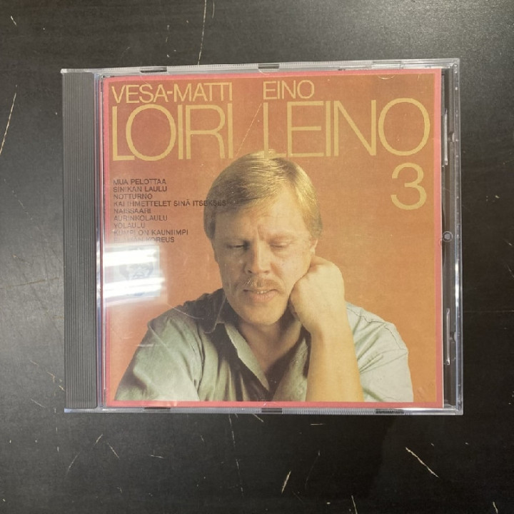 Vesa-Matti Loiri - Eino Leino 3 CD (VG/VG+) -laulelma-