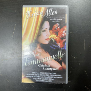 Uusi Emmanuelle 1 - galaksin kuningatar VHS (VG+/VG+) -erotiikka/sci-fi-