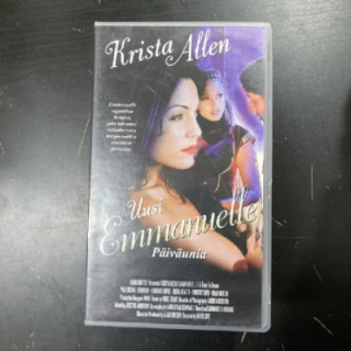 Uusi Emmanuelle 5 - päiväunia VHS (VG+/M-) -erotiikka/sci-fi-