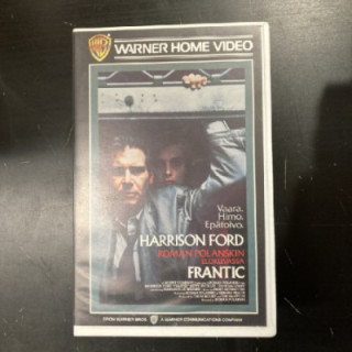 Frantic VHS (VG+/M-) -jännitys-