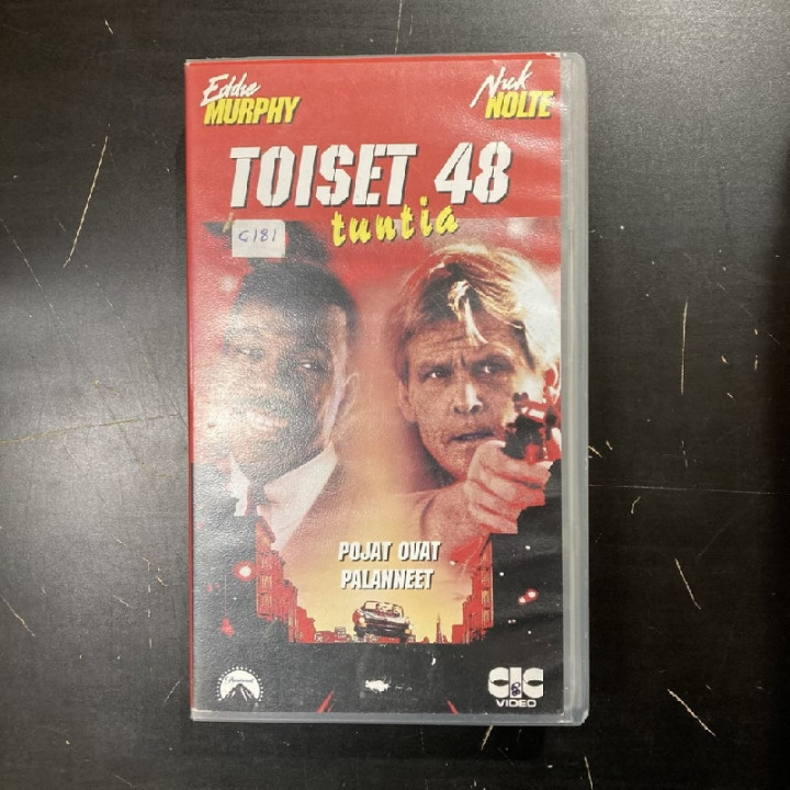 Toiset 48 tuntia VHS (VG+/VG+) -toiminta-