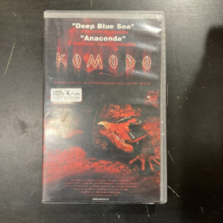 Komodo VHS (VG+/VG+) -kauhu-