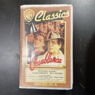 Casablanca VHS (VG+/VG+) -draama-