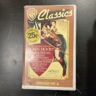 Robin Hoodin seikkailut VHS (VG+/VG+) -seikkailu-