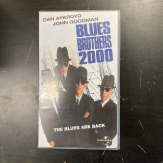 Blues Brothers 2000 VHS (VG+/M-) -toiminta/komedia-
