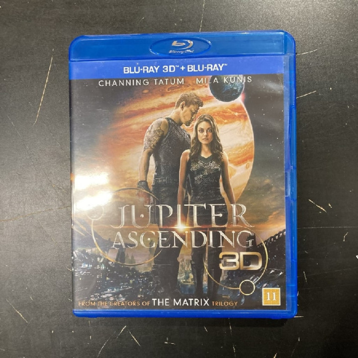 Nouseva Jupiter Blu-ray 3D+Blu-ray (M-/M-) -seikkailu/sci-fi-