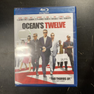 Ocean's Twelve Blu-ray (avaamaton) -toiminta/komedia-