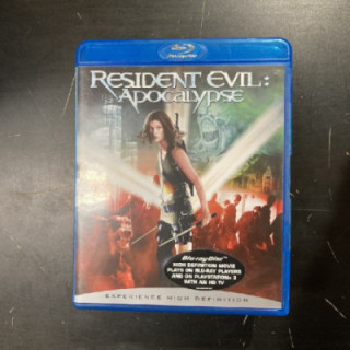 Resident Evil - Apocalypse Blu-ray (M-/M-) -toiminta/sci-fi-