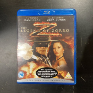 Zorron legenda Blu-ray (M-/M-) -seikkailu-