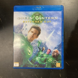 Green Lantern (extended cut) Blu-ray (M-/M-) -toiminta/sci-fi-