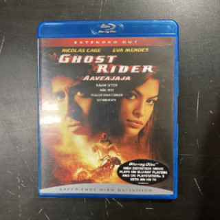 Ghost Rider - aaveajaja (extended cut) Blu-ray (M-/M-) -toiminta/fantasia-