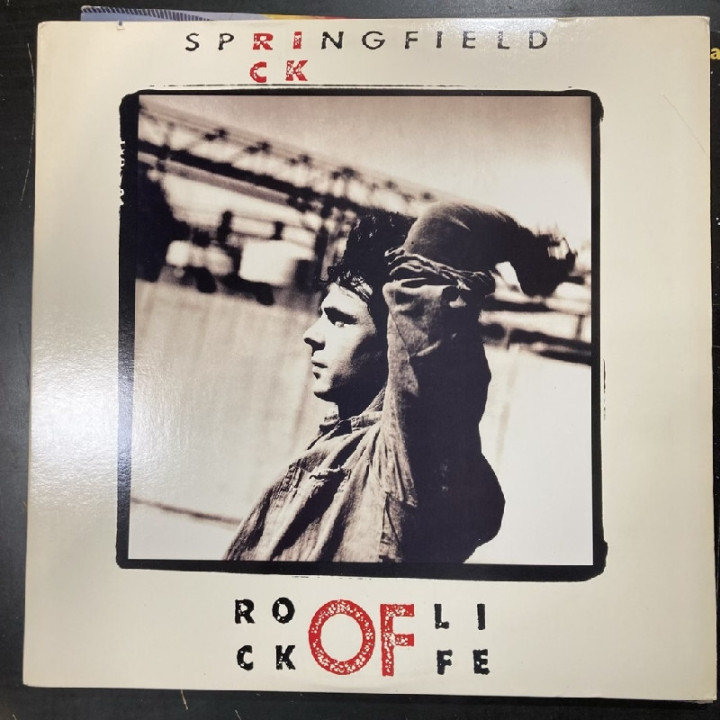 Rick Springfield - Rock Of Life LP (VG+/VG) -pop rock-