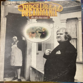 Judge Dread - Dreadmania (It's All In The Mind) (UK/1973) LP (VG+/VG) -reggae-