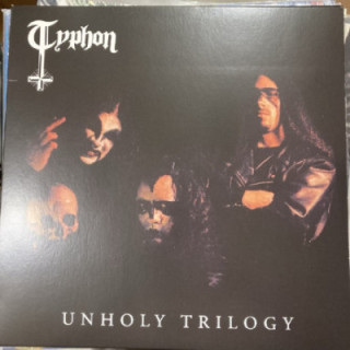 Typhon - Unholy Trilogy (blue vinyl) LP (M-/M-) -black metal-