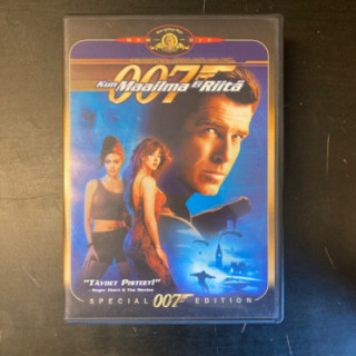 007 Kun maailma ei riitä (special edition) DVD (VG+/M-) -toiminta-