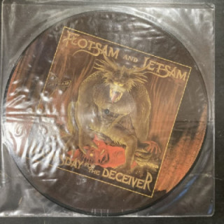 Flotsam And Jetsam - Doomsday For The Deceiver (US/1987/picture disc) LP (VG+/-) -thrash metal-