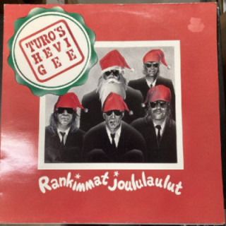 Turo's Hevi Gee - Rankimmat joululaulut 12'' EP (VG+/VG+) -joululevy-