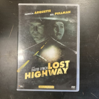 Lost Highway DVD (VG+/M-) -jännitys-