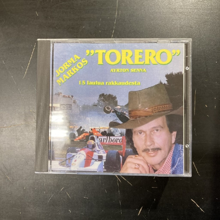 Jorma Markos - Torero Ayrton Senna CD (M-/M-) -iskelmä-