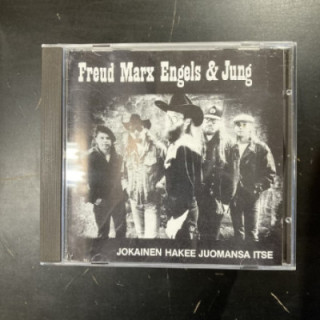 Freud Marx Engels & Jung - Jokainen hakee juomansa itse CD (G/VG) -country rock-