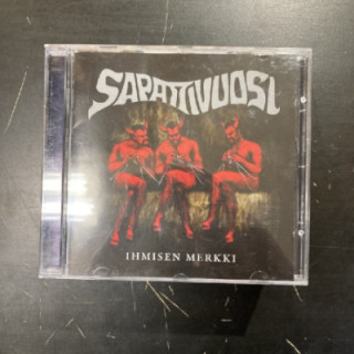 Sapattivuosi - Ihmisen merkki CD (M-/VG+) -heavy metal-