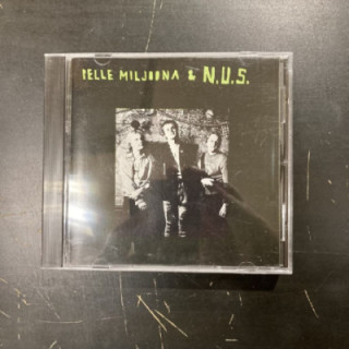 Pelle Miljoona & N.U.S. - Pelle Miljoona & N.U.S. (FIN/1990/ei viivakoodia) CD (VG/VG+) -punk rock-