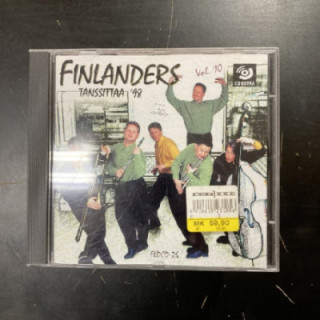 Finlanders - Tanssittaa '98 CD (VG/VG+) -iskelmä-