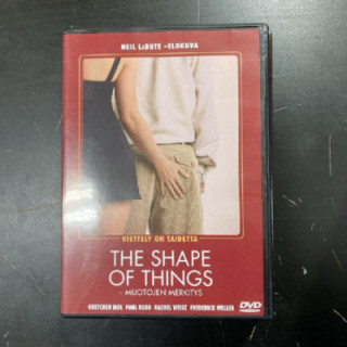 Shape Of Things - muotojen merkitys DVD (M-/M-) -komedia/draama-