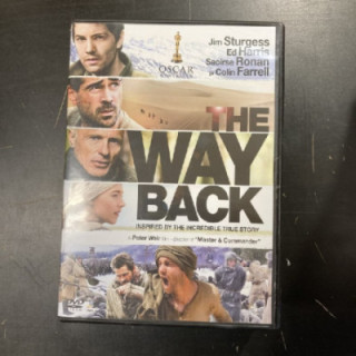 Way Back DVD (M-/M-) -seikkailu/draama-