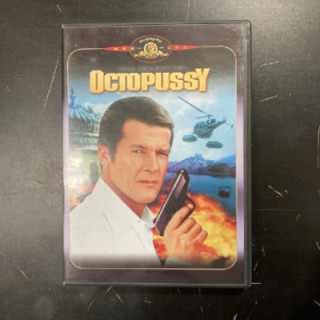 007 Octopussy DVD (VG+/M-) -toiminta-