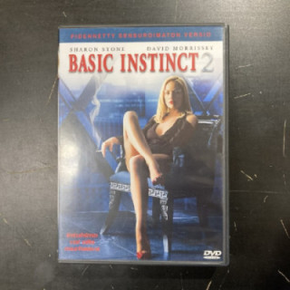 Basic Instinct 2 DVD (M-/M-) -jännitys-