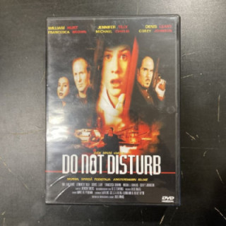 Do Not Disturb DVD (VG/M-) -toiminta/jännitys-
