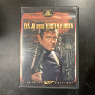 007 Elä ja anna toisten kuolla (special edition) DVD (VG/M-) -toiminta-