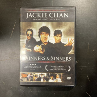 Winners & Sinners DVD (VG/M-) -toiminta/komedia-