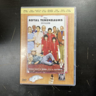 Royal Tenenbaums DVD (VG+/M-) -komedia/draama-