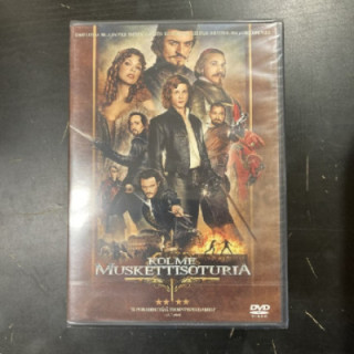 Kolme muskettisoturia (2011) DVD (avaamaton) -seikkailu-