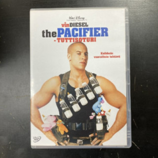 Pacifier - tuttisoturi DVD (M-/M-) -toiminta/komedia-