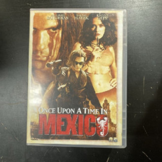 Once Upon A Time In Mexico DVD (M-/M-) -toiminta-