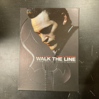 Walk The Line (collector's edition) 2DVD+CD (VG+-M-/M-) -draama-