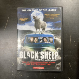 Black Sheep - musta lammas DVD (VG+/M-) -kauhu/komedia-