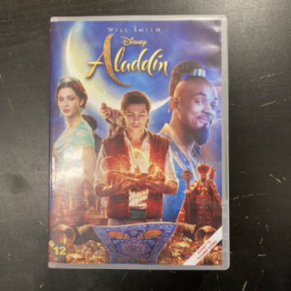 Aladdin (2019) DVD (VG+/M-) -seikkailu-
