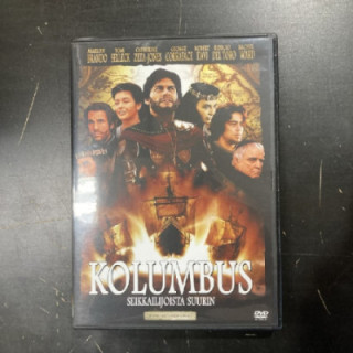 Kolumbus - seikkailijoista suurin DVD (VG+/M-) -seikkailu/draama-