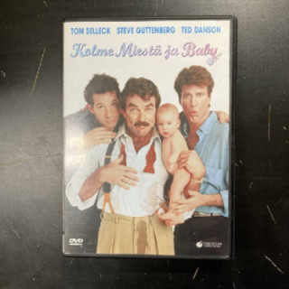 Kolme miestä ja Baby DVD (VG/M-) -komedia/draama-