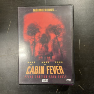 Cabin Fever DVD (M-/M-) -kauhu-